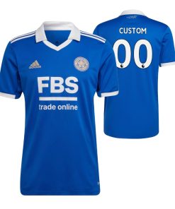 Custom Leicester City 2022-23 Home Jersey Blue