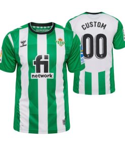 Custom Real Betis 2022-23 Home Jersey Green