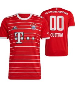 Custom Bayern Munich 2022-23 Home Jersey Red