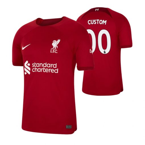 Custom Liverpool 2022-23 Home Jersey Red