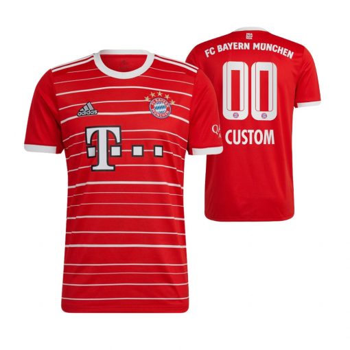 Custom Bayern Munich 2022-23 Home Jersey Red