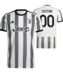 Custom Juventus 2022-23 Home Jersey White