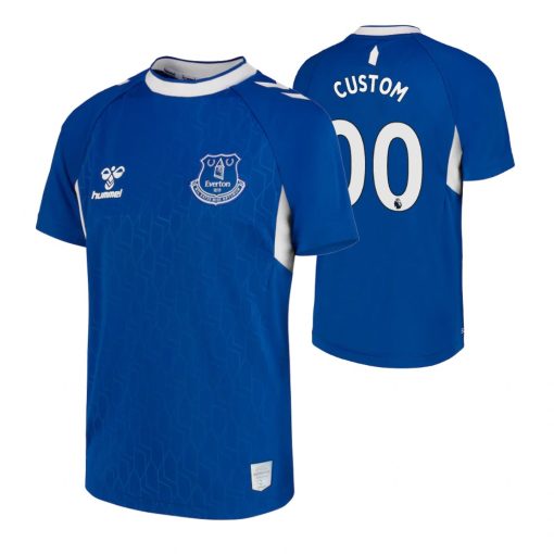 Custom Kids Everton Blue 2022-23 Home Jersey