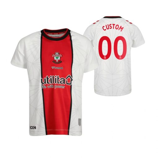 Custom Kids Southampton White 2022-23 Home Jersey