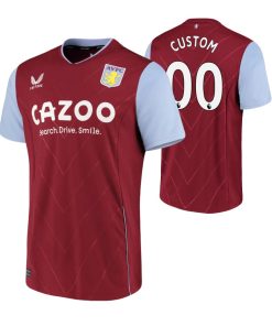 Custom Aston Villa 2022-23 Home Jersey Maroon