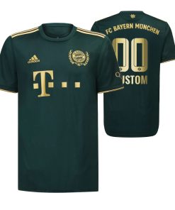Custom Bayern Munich 2021-22 Oktoberfest Fourth Jersey Green