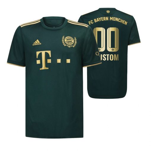 Custom Bayern Munich 2021-22 Oktoberfest Fourth Jersey Green