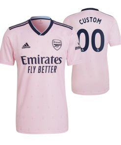 Custom Arsenal 2022-23 Third Jersey Pink