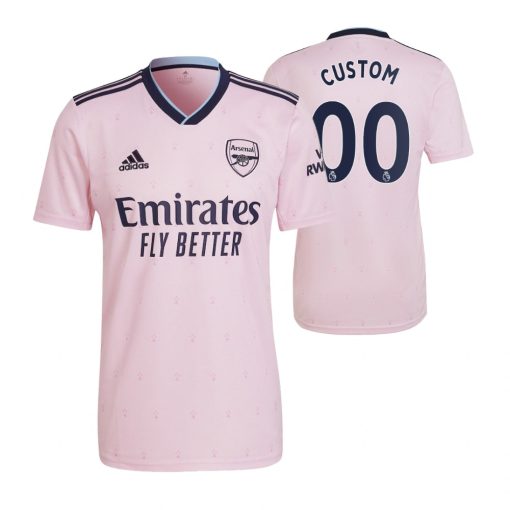 Custom Arsenal 2022-23 Third Jersey Pink