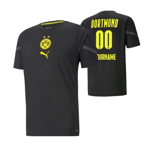 Custom Borussia Dortmund Black Pre-Match Jersey