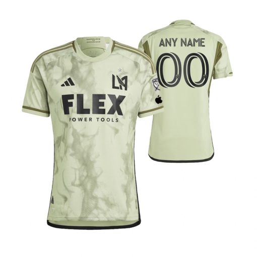 Custom Los Angeles FC 2023 Smokescreen Green Jersey