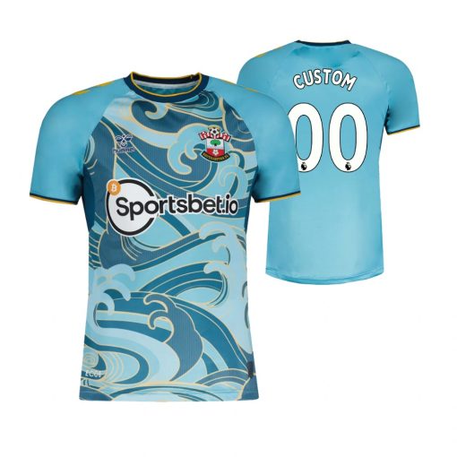 Custom Southampton 2022-23 Away Jersey Teal