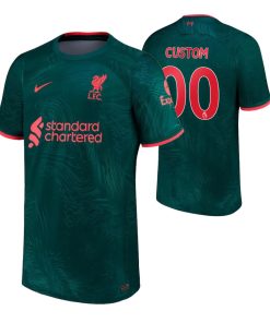 Custom Liverpool 2022-23 Third Jersey Teal