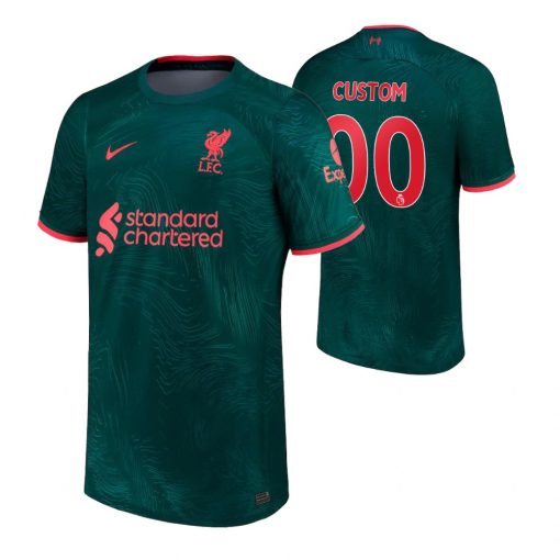 Custom Liverpool 2022-23 Third Jersey Teal