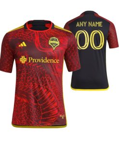 Custom Seattle Sounders 2023 The Bruce Lee Jersey Red