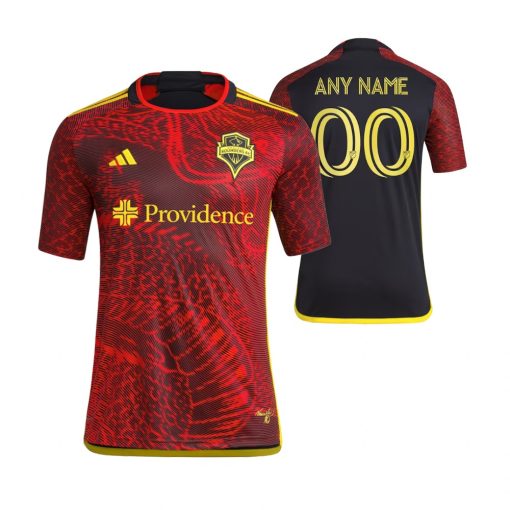 Custom Seattle Sounders 2023 The Bruce Lee Jersey Red