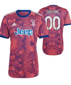 Custom Juventus 2022-23 Third Pink Jersey