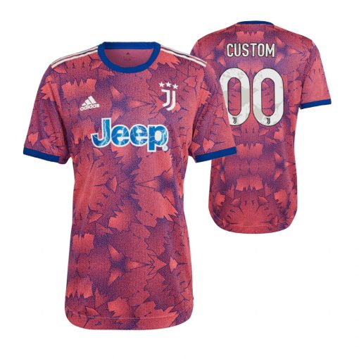 Custom Juventus 2022-23 Third Pink Jersey