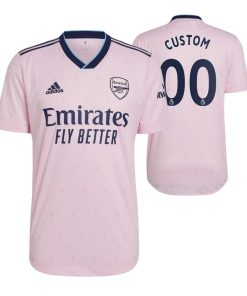 Custom Arsenal 2022-23 Third Pink Jersey