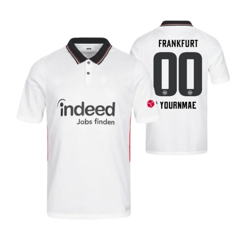 Custom Eintracht Frankfurt 2021-22 Third Jersey White