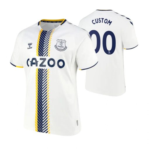 Custom Everton 2021-22 Third Jersey White