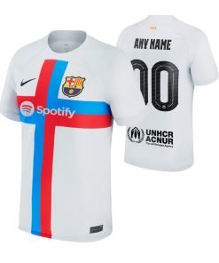 Custom Barcelona 2022-23 Third Jersey Gray