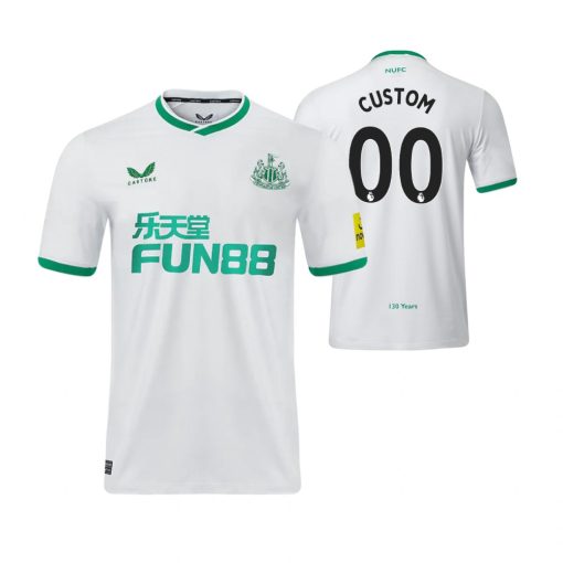 Custom Newcastle United 2022-23 Third Jersey White