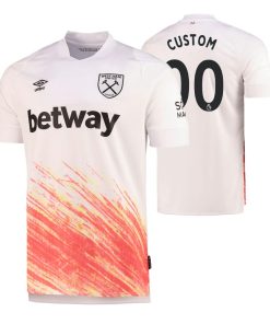Custom West Ham United 2022-23 Third Jersey White