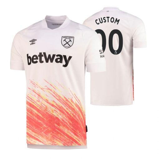 Custom West Ham United 2022-23 Third Jersey White