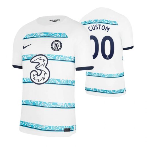 Custom Chelsea 2022-23 Away Jersey White