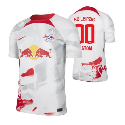 Custom RB Leipzig 2022-23 Home Jersey White