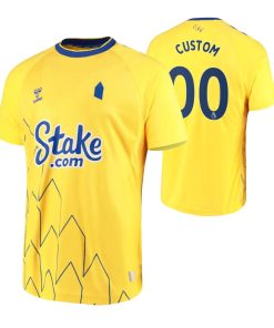 Custom Everton 2022-23 Third Jersey Yellow