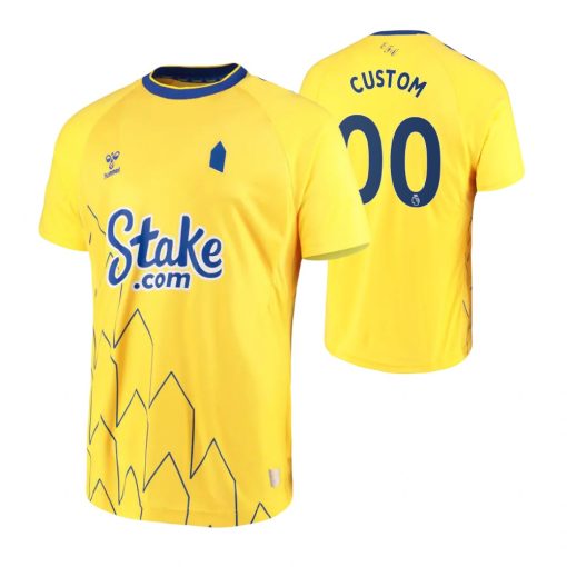 Custom Everton 2022-23 Third Jersey Yellow