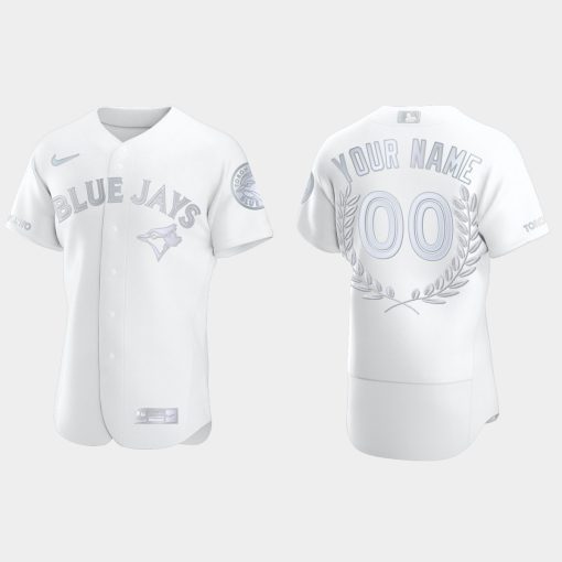 Custom Toronto Blue Jays Awards Collection Jersey White