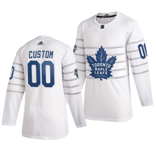 Custom 2020 NHL All Star Game Toronto Maple Leafs White Jersey