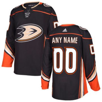 Custom Anaheim Ducks Black 2017 2018 NHL Jersey