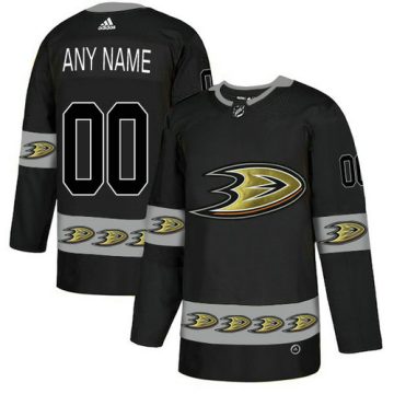 Custom Anaheim Ducks Team Logos Fashion Jersey