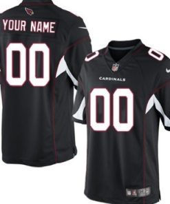 Custom Arizona Cardinals Black Limited Jersey