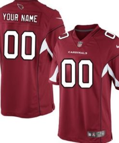 Custom Arizona Cardinals Red Limited Jersey