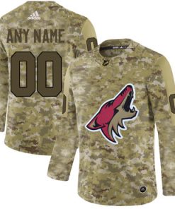 Custom Arizona Coyotes Camo Jersey