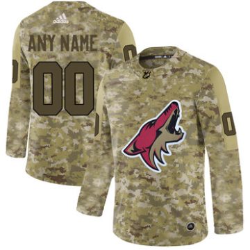 Custom Arizona Coyotes Camo Jersey
