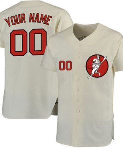 Custom Astros Cream Cool Base New Design Jersey