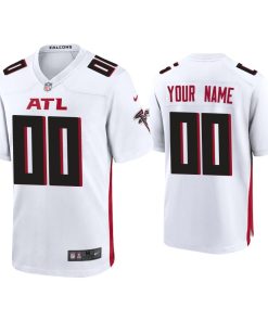 Custom Atlanta Falcons White 2020 New Vapor Limited Jerseys