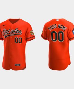 Custom Baltimore Orioles 2022 Little League Classic Flex Base Jersey Orange