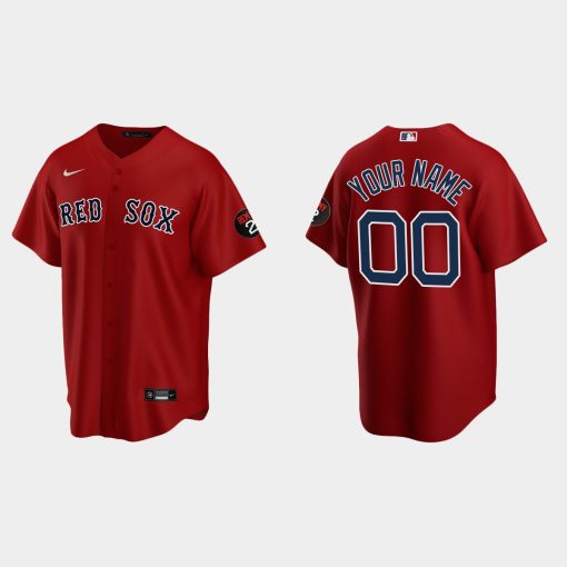 Custom Boston Red Sox 2022 Cool Base Jersey Red