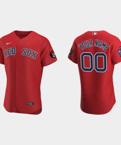 Custom Boston Red Sox 2022 Little League Classic Flex Base Jersey Red