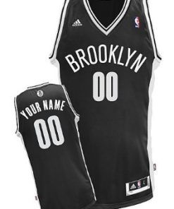 Custom Brooklyn Nets Black Jersey