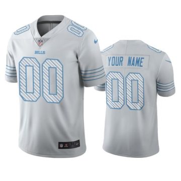 Custom Buffalo Bills White Vapor Limited City Edition NFL Jersey