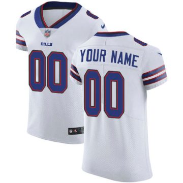 Custom Buffalo Bills White Vapor Untouchable Elite NFL Jersey