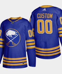 Custom Buffalo Sabres 2020-21 Home Return To Royal Royal Blue Jersey